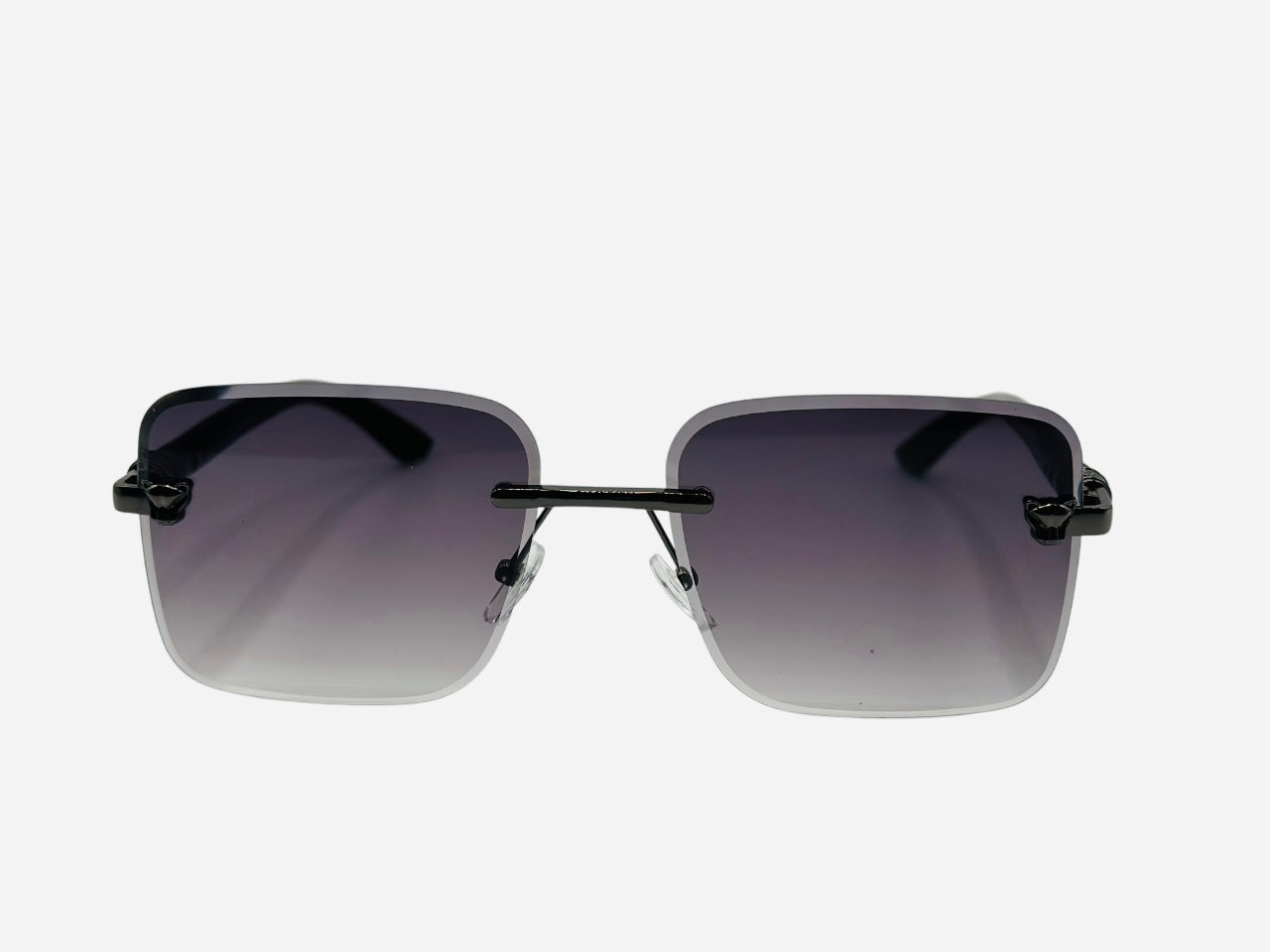Trendy Rimless Tiger Motive Luxury sunglasses πΆοΈ A020