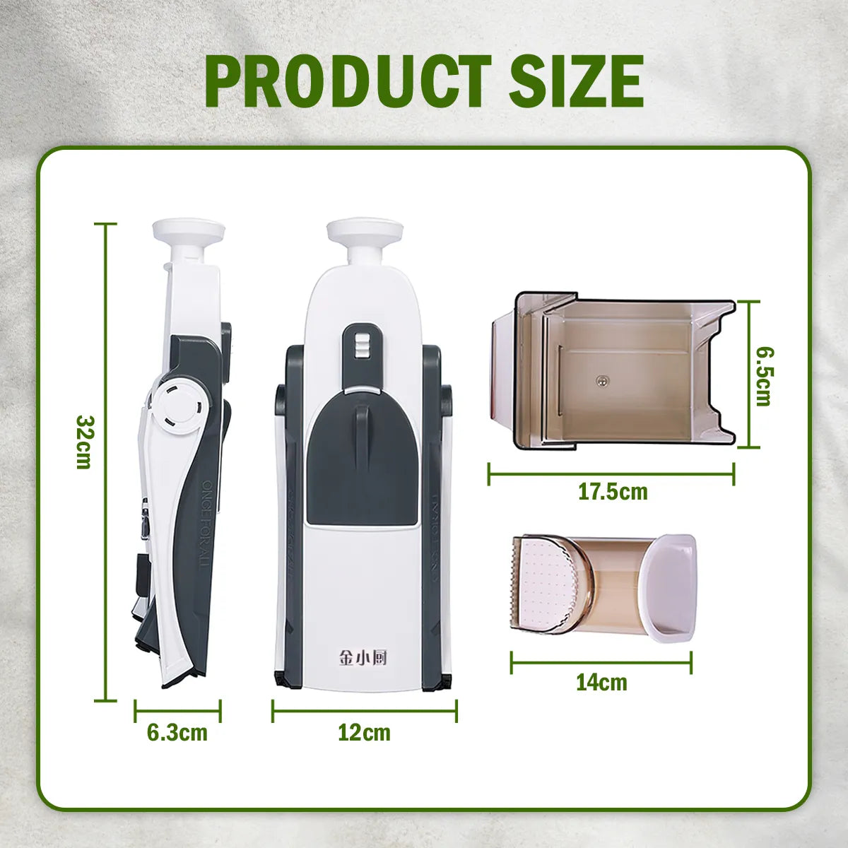 5 In 1 Vegetable Cutter Chopper-Vertical Vegetable Cutter π₯