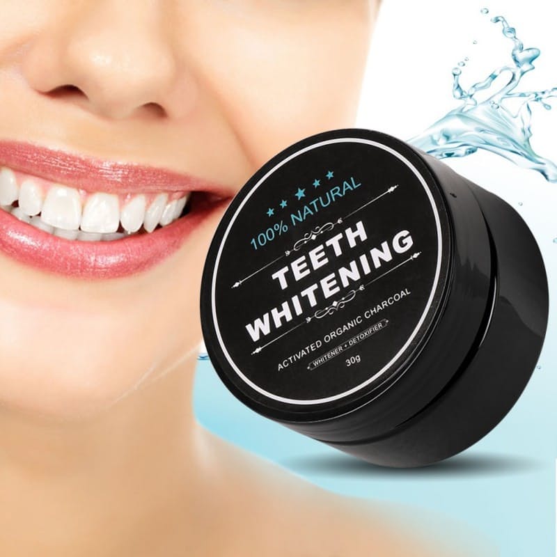 Charcoal Teeth Whitening Powderβ¨