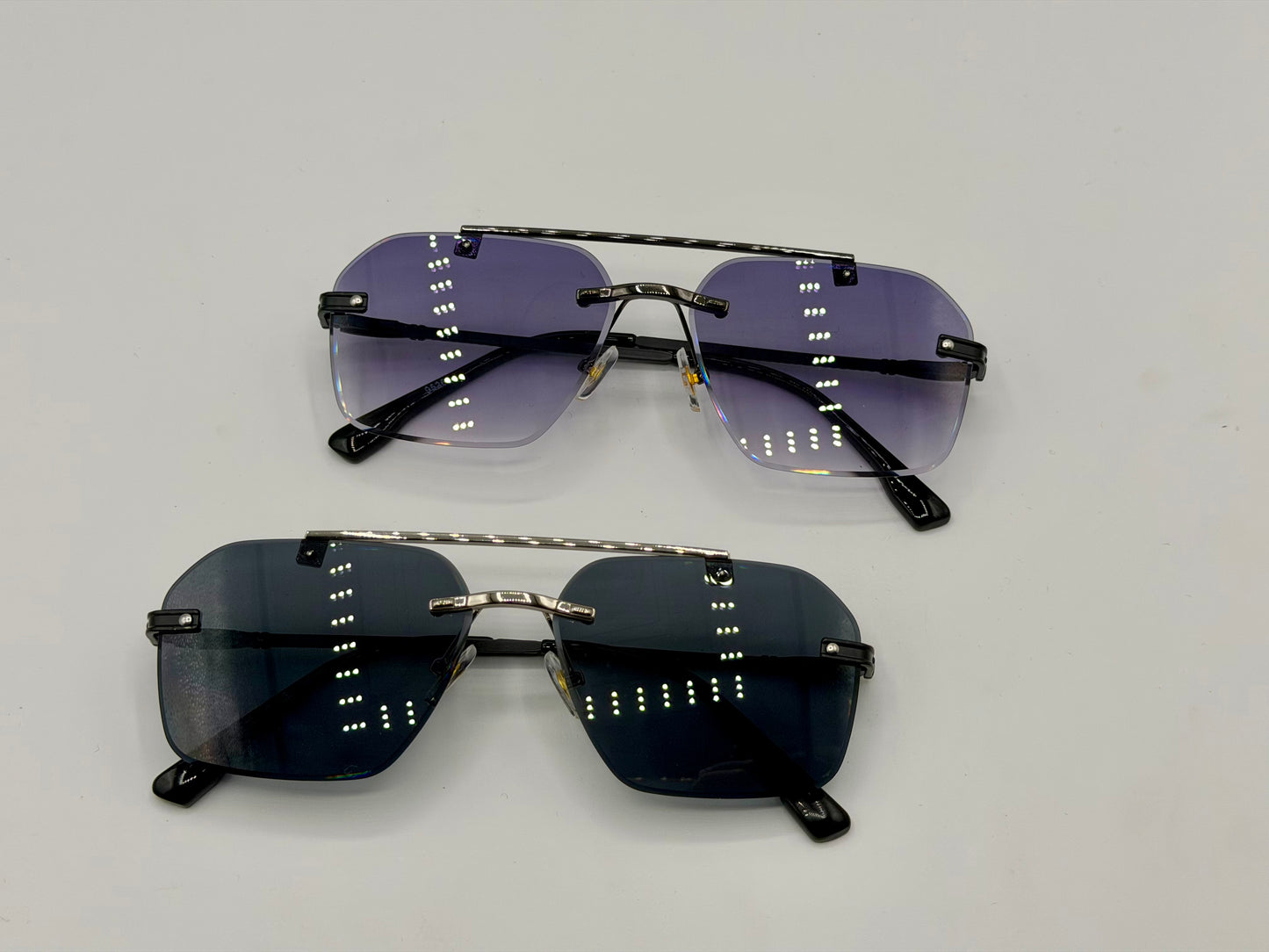 Aura Alpha Rimless Sunglasses 🕶️ A036