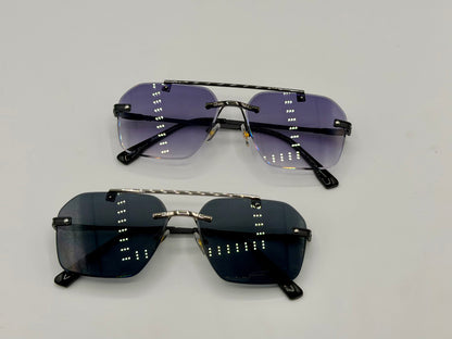 Aura Alpha Rimless Sunglasses 🕶️ A036