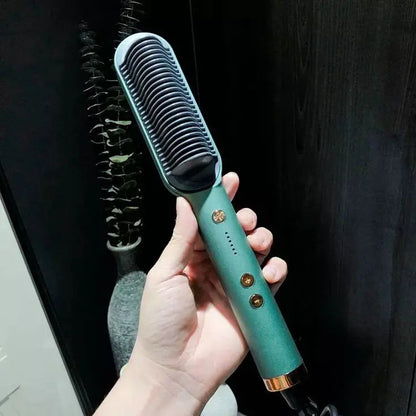Professional Hair Straightening Brush and Comb