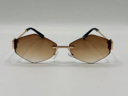 Miu Miu Oval Rimles Sunglasses 🕶️ A035