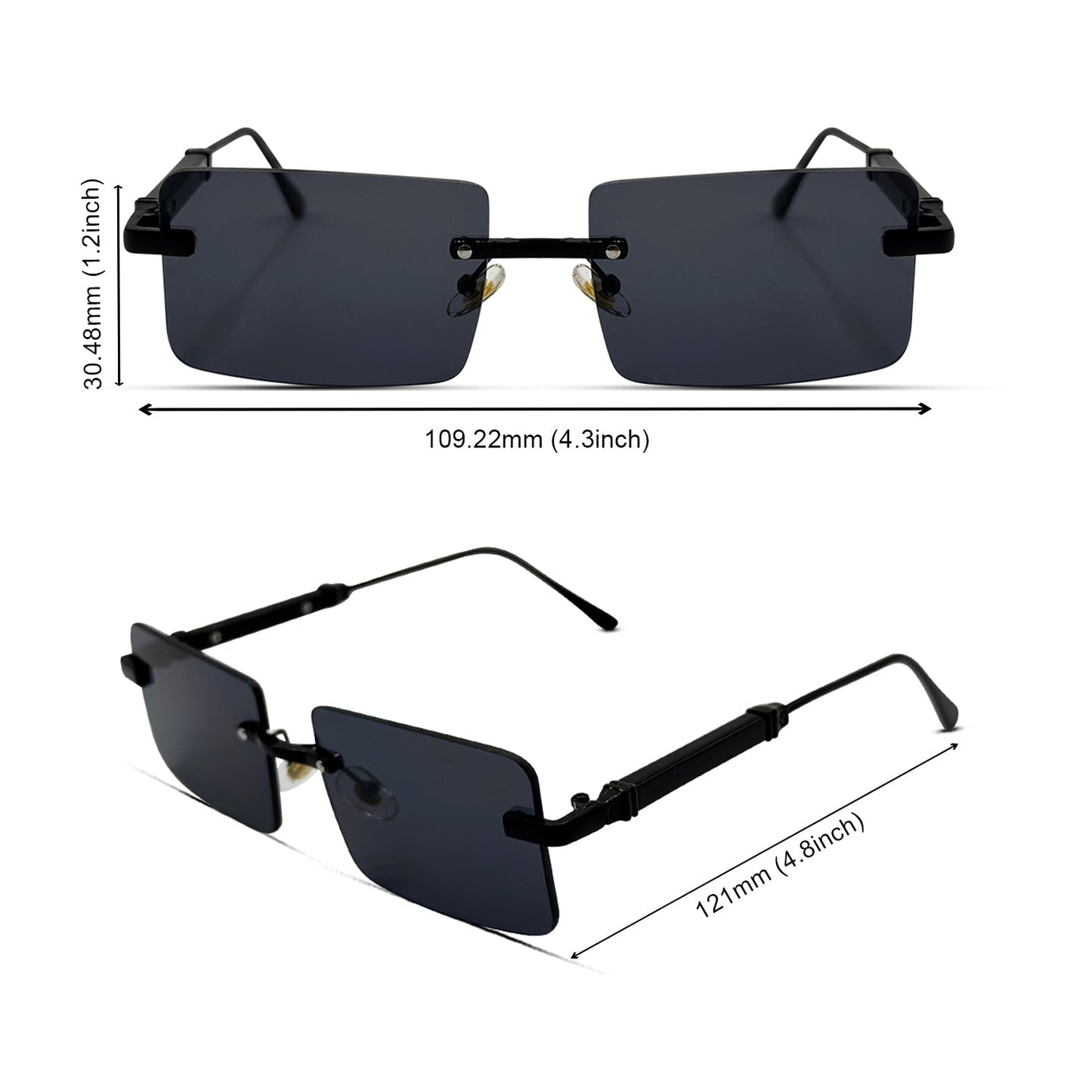 Wood line seriese - Mafia Black Edition Premium Sunglasses 🕶️ A017