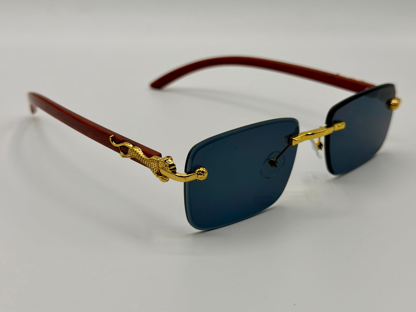 Tiger 🐅 Motive Rimless Sunglasses 🕶️ A031