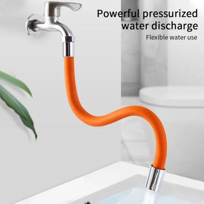360° Flexible Silicone Hose/tube Extension Water Pipe | Water Faucet Tap Extender Bendable Faucet Extension For Kitchen And Bathroom Sink, With Anti-splash Feature
