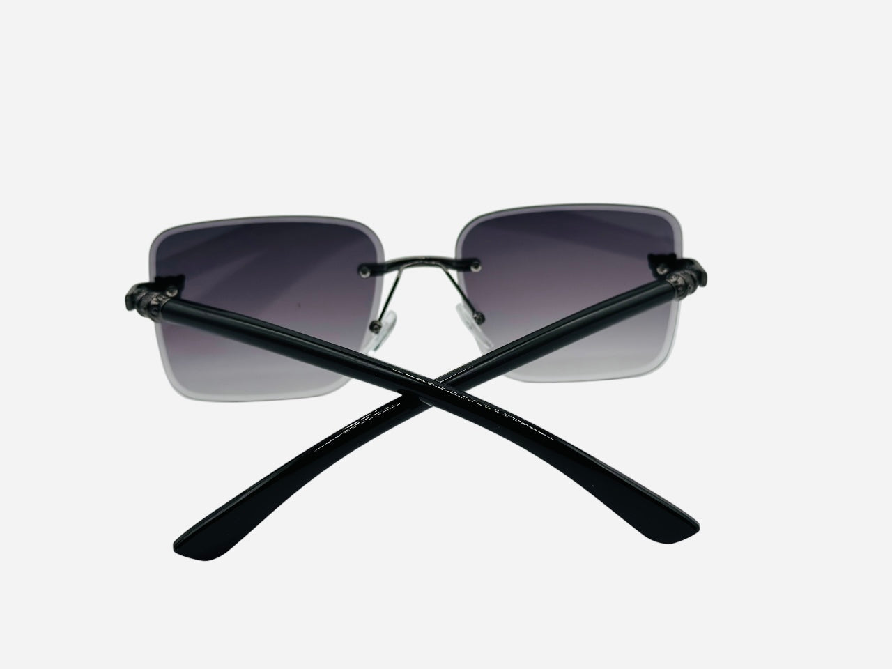 Trendy Rimless Tiger Motive Luxury sunglasses 🕶️ A020