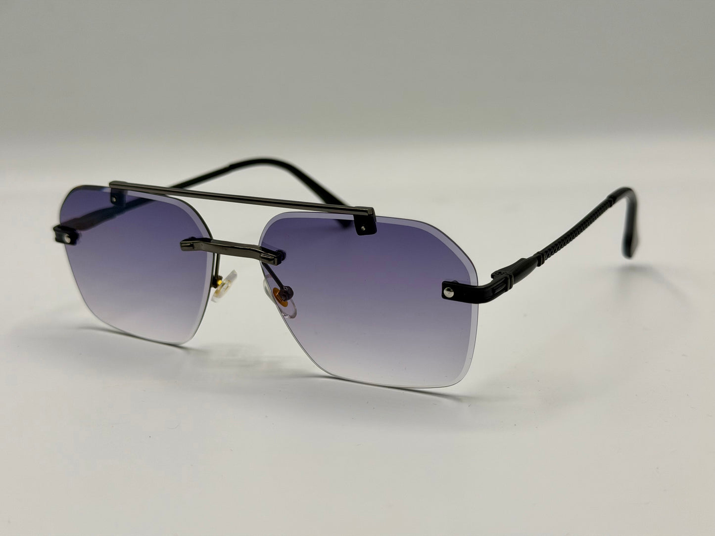 Aura Alpha Rimless Sunglasses 🕶️ A036
