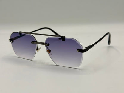 Aura Alpha Rimless Sunglasses 🕶️ A036