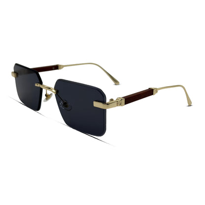 Wood line Seriese - Golden Edition Premium sunglasses 🕶️ A015