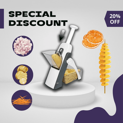 Multifunctional Vegetable Chopper Potato Slicer Food Shredder Fruit