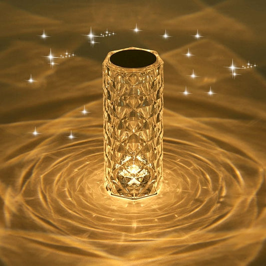 LED Crystal Diamond Table Lamp - Elegant Lighting for Your Home Decor