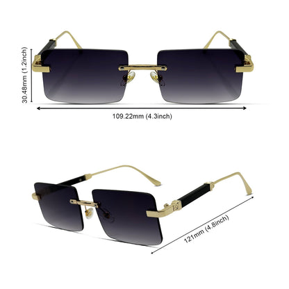 Wood line seriese - Golden black Edition Premium sunglasses 🕶️ A016