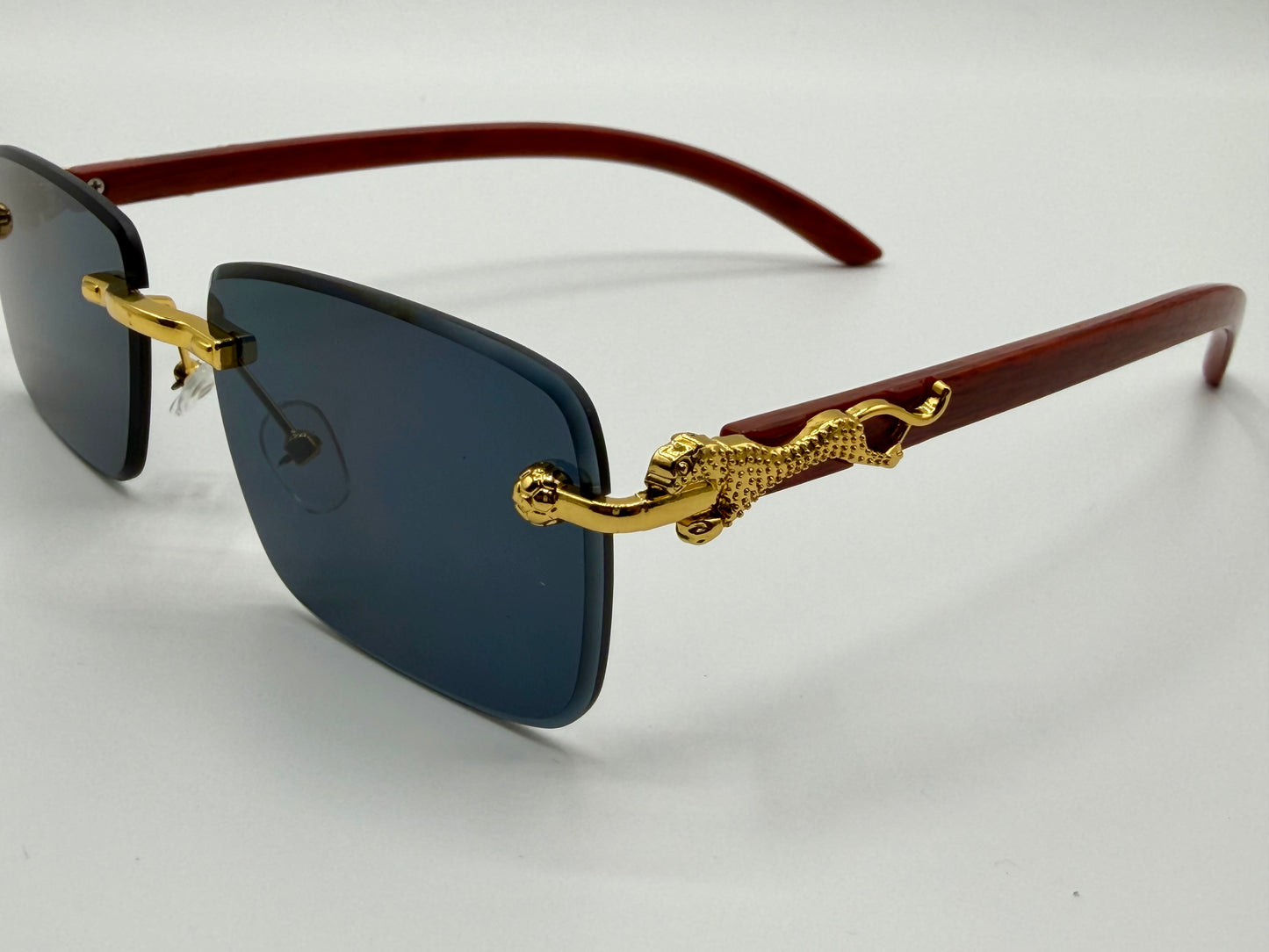 Tiger 🐅 Motive Rimless Sunglasses 🕶️ A031