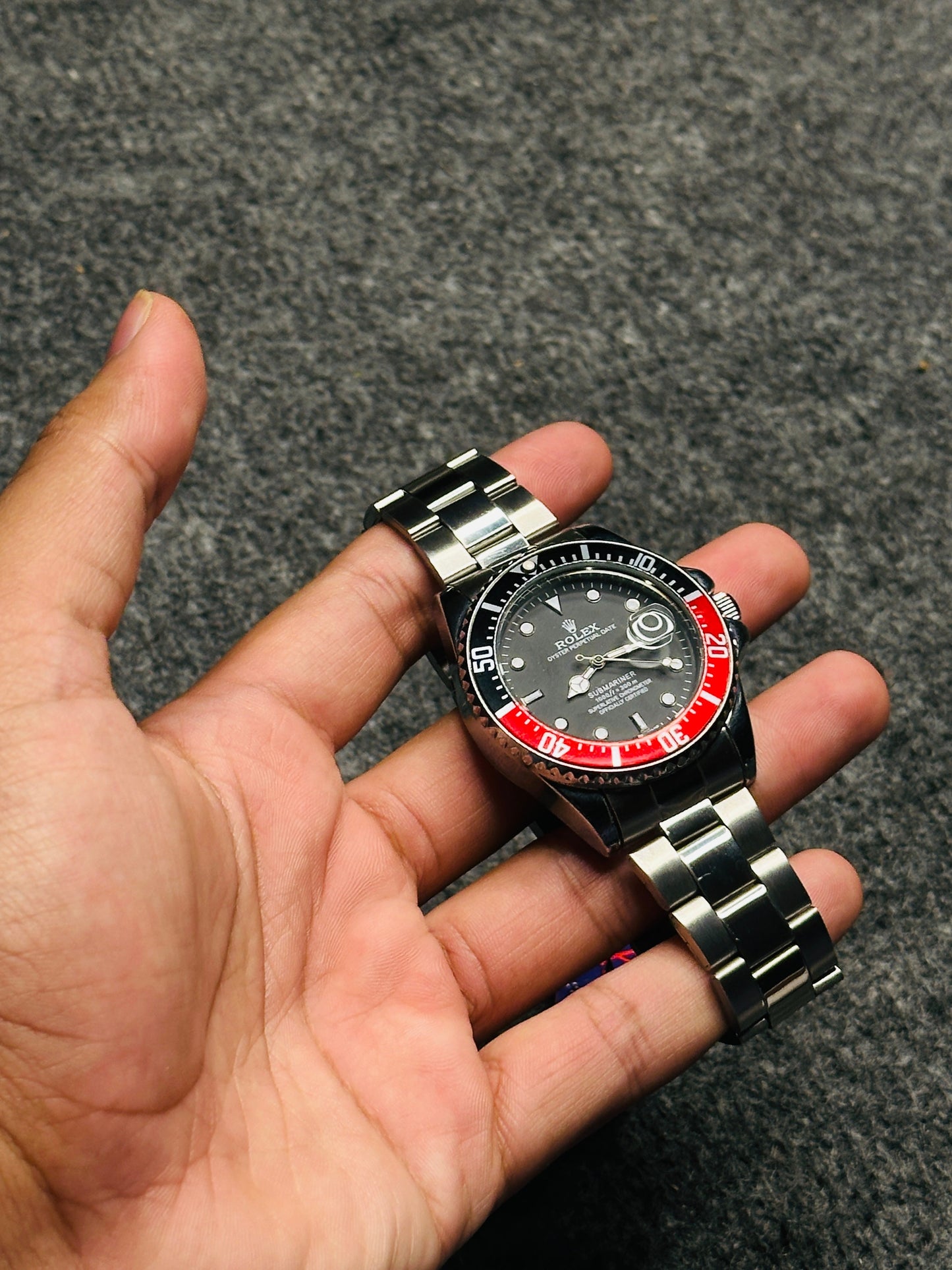 Rolex Chain (Red & Black)
