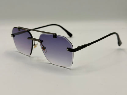 Aura Alpha Rimless Sunglasses 🕶️ A036
