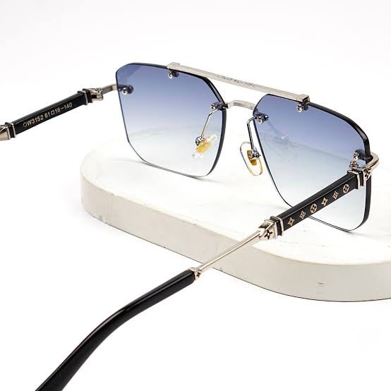 Signature Rimless Sunglasses 🕶️ A034