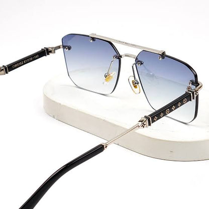 Signature Rimless Sunglasses 🕶️ A034