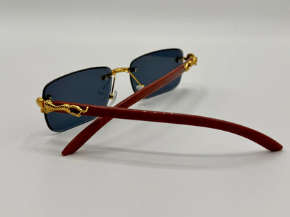Tiger 🐅 Motive Rimless Sunglasses 🕶️ A031