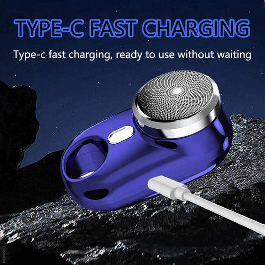 Mini Electric Shaver for On-the-Go Grooming