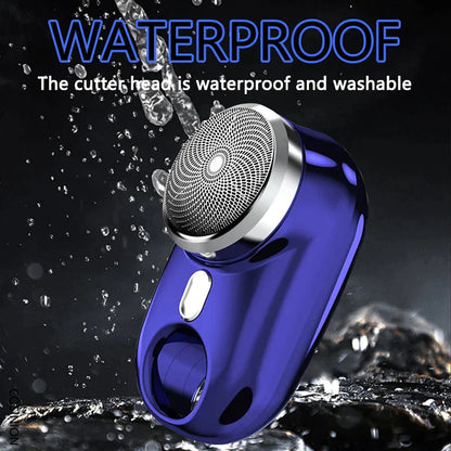 Mini Electric Shaver for On-the-Go Grooming