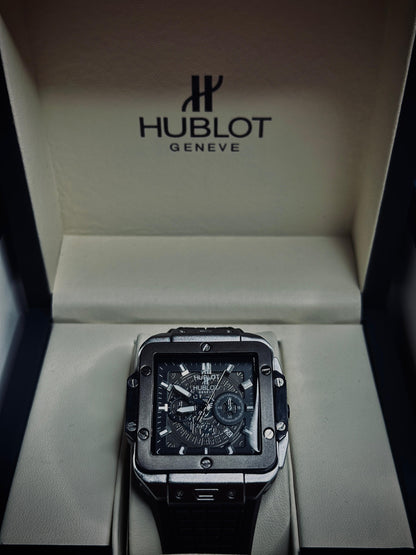 Hublot Square Bang Unico King with silicone straps